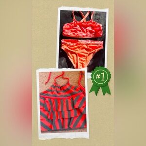Girls Swimsuits - Bundle of 2 - Like New! size 6/7